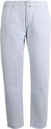 Jacob Cohen Heren, Jeans, Blauw, Maat: W35 Katoen