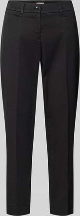 Brax Brax Straight Fit Stoffhose mit Lyocell-Anteil Modell Mara in Black, Gr&ouml;&szlig;e 32