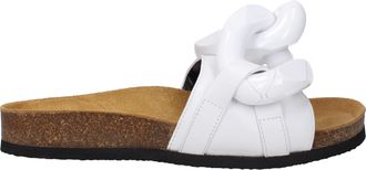 J.W.Anderson Jw Anderson Mocasines Y Zuecos Mujers Cuero Blanco
