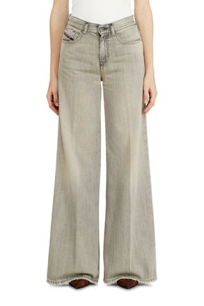Diesel Flare Jeans Regular Waist 1978 D-Akemi - Jeans - Woman - Grey
