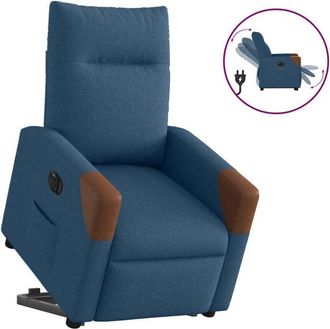 vidaXL Vidaxl - Sill&oacute;n El&eacute;ctrico Reclinable Elevable De Tela Azul