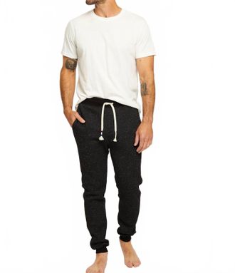 Sol Angeles Speckled Pull-On Jogger In Black