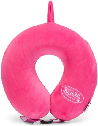 Von Dutch Classic Memory Foam Travel Neck Pillow in Pink at Nordstrom