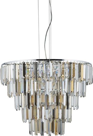 Searchlight Luxuriöse, dimmbare Pendelleuchte Clarissa ø 65 cm - 9 flammig