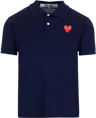 Comme Des Garçons Half-sleeved Polo