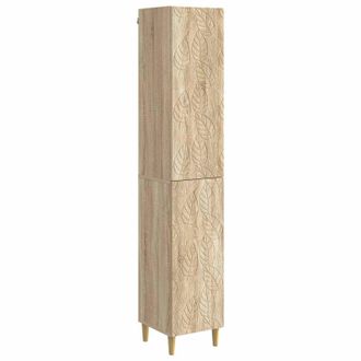 vidaXL Juego De Armarios 2 Uds. Roble Sonoma Madera De Ingenier&iacute;a Vidaxl
