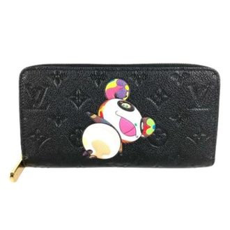 Louis Vuitton Pre-owned Long Wallet (bi-fold) - unisex - Louis Vuitton Vintage - Vintage Wallets - Black - ONE SIZE - Pre-owned