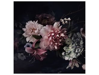 Schubiger M&ouml;bel Digitaldruck auf Glas H&uuml;bsches Blumenbouquet 3