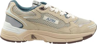Autry Hyperway - Dames - Sneakers - Beige - 36 EU - Katoen - Schoenen