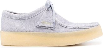 Clarks Wallabee Cup loafers - men - Rubber/Calf Leather/Calf Suede - 7.5 - Grey