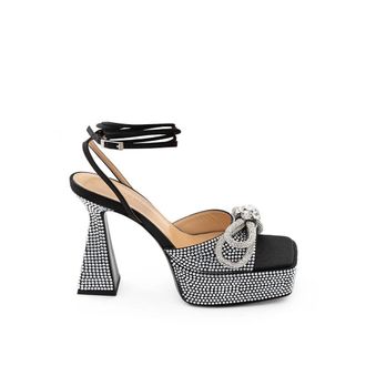 Mach & Mach Leather Stiletto Heel Womens Sandals