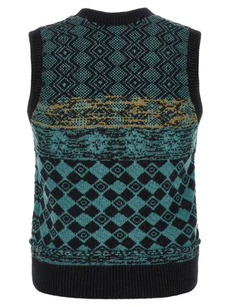 Dries Van Noten Vest - Teal