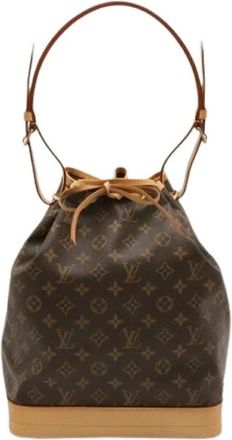 Louis Vuitton Pre-owned Bucket Bags, female, Brown, Size: ONE SIZE Pre-owned Bucket Bag