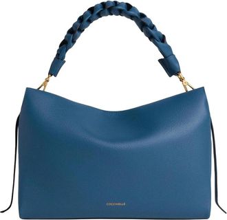 Coccinelle Boheme Handtas - Dames - Handtassen - Blauw - ONE Size - Leer - Tassen