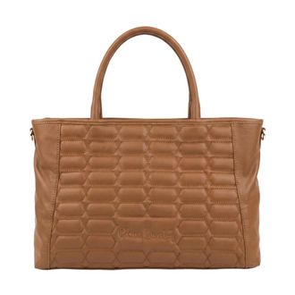 Pierre Cardin Tote Bag - Dames - Shoppers - Bruin - ONE Size - Leer - Tassen