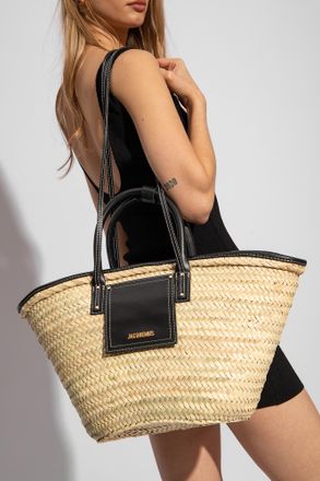 Jacquemus Le Panier Soli Shopper Bag, Womens, Beige