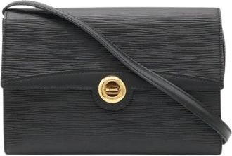 Louis Vuitton Pre-owned Epi Clutch Bag - Dames - Vintage Schoudertas - Zwart - ONE Size - Leer - Vintage