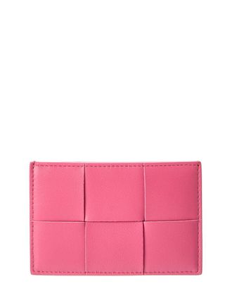 Bottega Veneta Maxi Intrecciato Leather Card Case