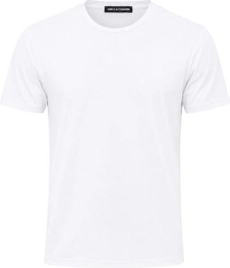 Daniele Alessandrini T-shirt - Heren - T-shirts - Wit - L - Tops