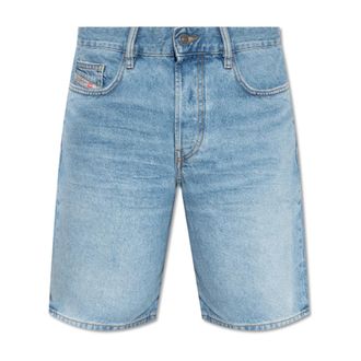 Diesel Denim Shorts - Heren - Denim shorts - Blauw - W27 - Denim - Korte Broeken