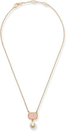 Valentino Garavani Collana con perle sintetiche Ovalette - Oro