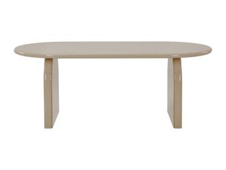 VENTE-UNIQUE.COM Mesa de comedor madera beige
