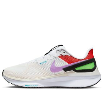 Nike Air Zoom Structure 25 SE White Purple Red FV4867-100