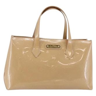 Louis Vuitton Pre-owned Handbags, female, Beige, Size: ONE SIZE Pre-owned Vintage Handbag