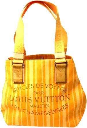 Louis Vuitton Pre-owned Fabric louis-vuitton-bags - Dames - Vintage Handtas - Geel - ONE Size - Vintage