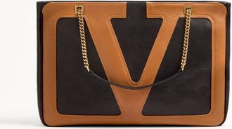 Valentino Garavani Valentino Garavani Viva Superstar Medium Nappa Leather Shopping Bag Wo