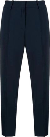Michael Kors Blauwe Casual Broek - Dames - Slim Fit Broeken - Blauw - S - Broeken