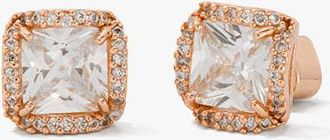 Kate Spade New York That Sparkle Princess Cut Large Studs