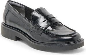 Dolce Vita Tiggy Penny Loafer in Midnight Crinkle Patent at Nordstrom Rack, Size 10