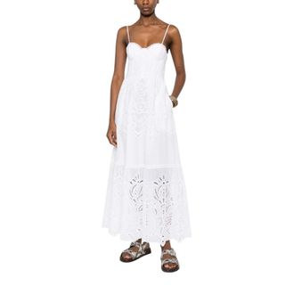 Ermanno Scervino Dames, Jurken, Wit, Maat: M