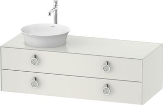 Duravit Duravit - Tulip Blanco, Mueble De Ba&ntilde;o Colgado En La Pared, Ancho