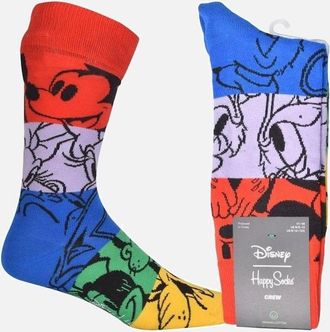 Happy Socks Mens Colourful Friends Disney Socks, Multicolour - Blue - Size: 10/9.5/9/10.5/11/11.5/12/12.5