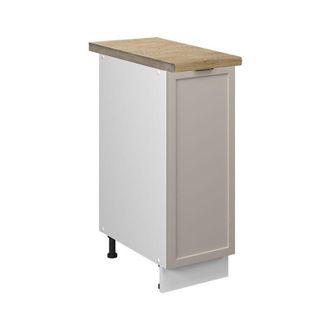 Vicco Armario De Farmacia Fame-line, Grisbeige, 30 Cm, Et Roble, Vicco