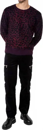 Monfrere Tactical Needle Cord Cargo Pants In Noir