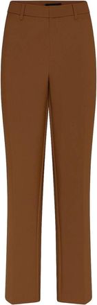 C.Ro Wijde broek - Dames - Wijde Broeken - Bruin - S - Broeken