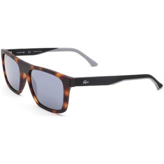 Lacoste Mens 56 mm Grey Sunglasses