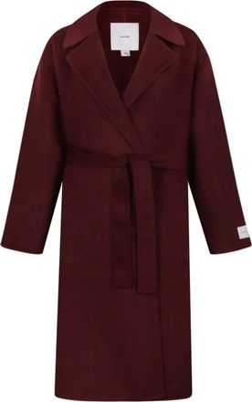 Calvin Klein Mujer, Abrigos, Marrón, Talla: M