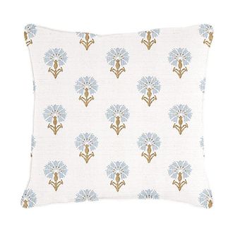 Ballard Designs Montrose Sunbrella Outdoor Pillow - Cornflower, 20 x 20 - Ballard Designs
