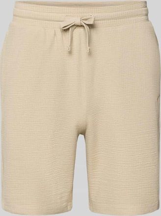 Only & Sons Loose Fit Sweatshorts aus Bio-Baumwoll-Mix Modell KIAN in Beige, Gr&ouml;&szlig;e XXL