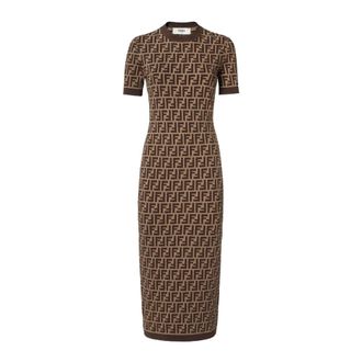 Fendi Mujer, Vestidos, Marr&oacute;n, Talla: XS