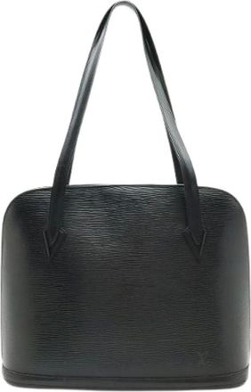 Louis Vuitton Pre-owned Shoulder Bags, female, Black, Size: ONE SIZE Pre-owned Vintage Shoulder Bag