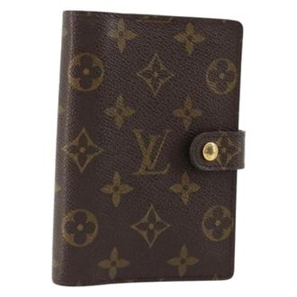 Louis Vuitton Pre-owned Wallets, female, Brown, Size: ONE SIZE Pre-owned Day Planner Cover