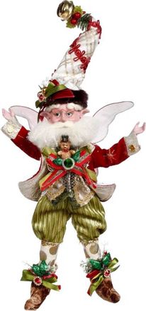 Mark Roberts Teddy Bear Fairy Small 11 In Green