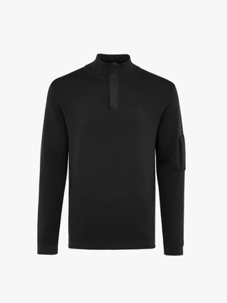 Genti Cool Dry Turtle Zip | Zwart