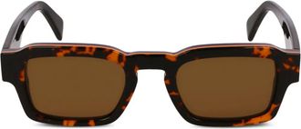 Paul Smith Occhiali da sole Latimer squadrati - Marrone