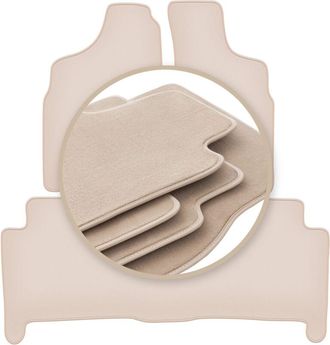 OEM Alfombrillas Beige Premium Para: Nissan Terrano Ii Suv 1993-2005